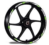  HIMNIL Für Aprilia DORSODURO 750 Factor Racing GPR APR RSV RS4 Tuono SR50 Motorrad Reifen Felgen Aufkleber Aufkleber Felgenaufkleber (Color : 5)