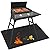 48 x 36in Under Grill Mat Compatible with Blackstone 17in & 22in Griddle with Stand - Fireproof Griddle Mat for Blackstone to Protect the Deck, Patio, Pavers - Easy to Clean BBQ Mats for Outdoor Grill