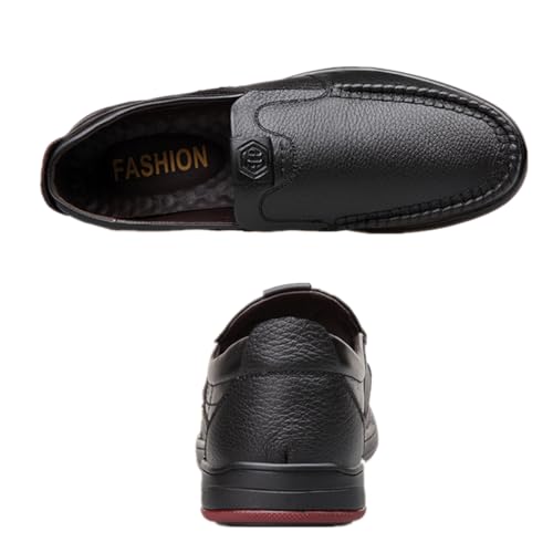 Veslesth Men Business Working Office Shoes Leather Walking Casual Driving Loafers Oxfords Male Luxury Party Fashion Formal Sneakers Comfort Dress Outdoor Working Walking2