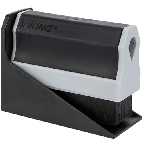 VIKING Tire Shine Applicator Brush, Automotive Tire Dressing Applicator Brush, Storage Stand...