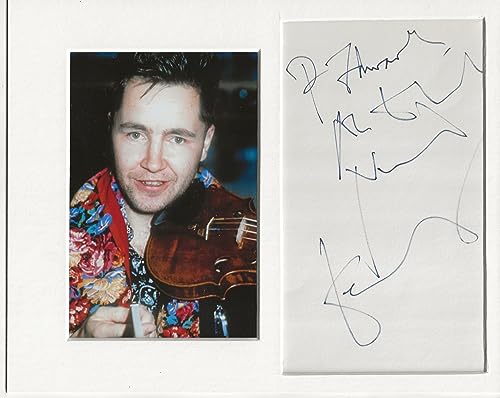 Image of Nigel Kennedy music signed genuine authentic autograph signature and photo display AFTAL COA