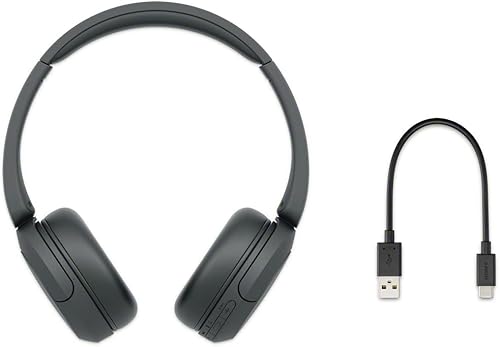 Miniatura 6 de Sony WH-CH520 - Auriculares inalámbricos Bluetooth con micrófono y hasta 50 horas de duración de la batería con carga rápida, color negro Negro