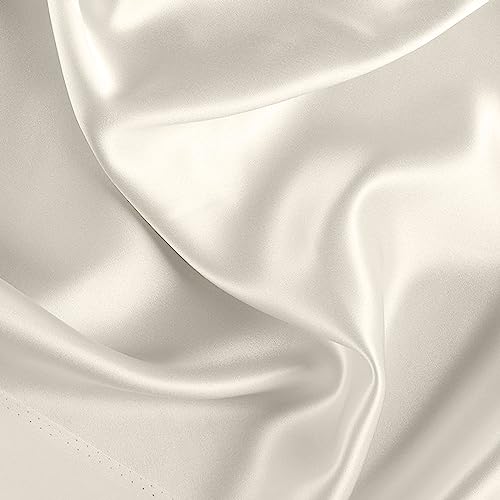 Image of Linenweves Bamboo Sheet Set 4 Pc 100% Organic, Natural, Softest, 400 Thread Count Cooling Like Silk (Twin, Ivory)