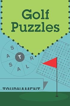 Paperback Golf Puzzles Book