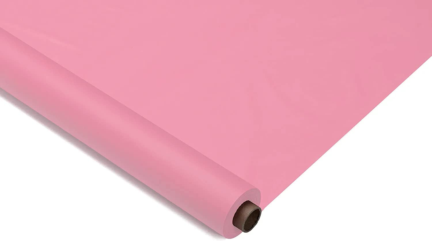 Venuscello® Pink Banquet Roll 25m x 120cm Paper Banqueting Table Cover for Wedding Buffet Dinner Home Large Disposable Table Paper Cloth