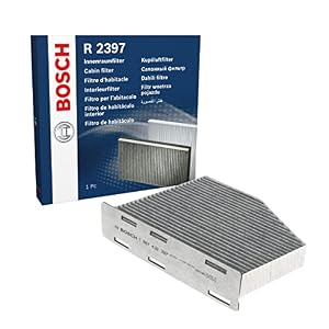 Filtre D'Habitacle à Charbon Actif Bosch R2397 - Air Pur Garanti