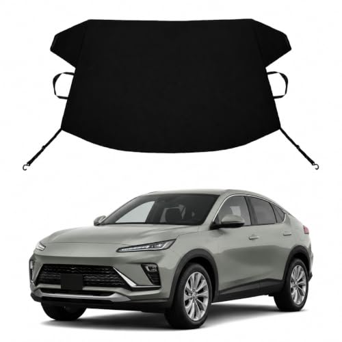 Image of Envista Custom Windshield Cover for Ice and Snow Bui-ck Envista Heavy Duty 600D Oxford Fabric Windshield Protector Fit Waterproof Frost Snow Cover Winter Car Accessories