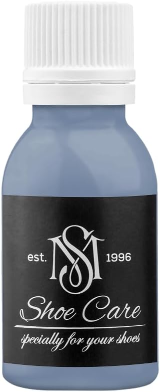 Suede & Nubuck Cream - NCS S 4020-R80B Deep Cornflower Grey - Color Renovator & Suede Conditioner for Velvet Texture by MAVI STEP - 1.70 fl oz / 50 ml