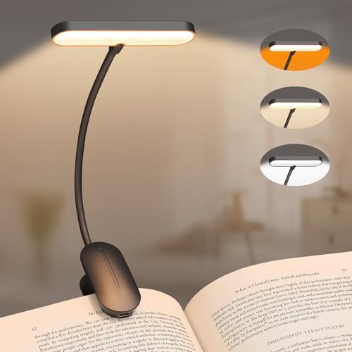 TATAANTY Book Light for Reading at Night, 14 LEDs & 80 Hrs Lastin...