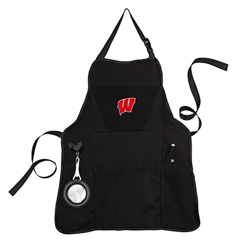 Full Length Apron with Pockets 22w x 30l - Diamond Peak, Nevada. Woman skier on white. Downhill skiing sport Alexis Design - American Skiing Places