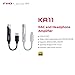 FiiO KA11 USB C to 3.5mm Audio Adapter 32bit/384KHz, USB Type C Dongle HiFi DAC Amplifier for Android/iOS/Windows/Mac (Silver, TC)