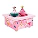 Produktbild TROUSSELIER - Princess Sisters - Tanzende Spieluhr - für Neugeborene - 2 abnehmbare Figuren - Einfache Bedienung - Beautifull Dreamer Music - Rosa