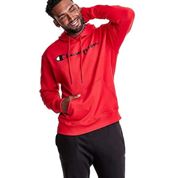 Champion Sudadera con capucha de forro polar Powerblend para hombre