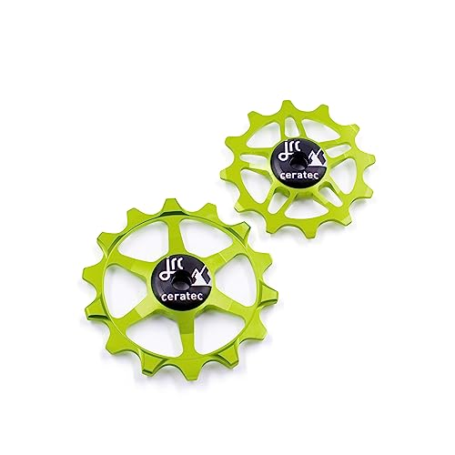 Image of SRAM Eagle Compatible 12 /14T Ceramic Pulley Wheels by JRC Components