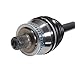 CV Axle Joint Shaft Assembly 2 Piece Pair Set for 2004 2005 2006 2007 2008 2009 Audi S4 A4 RS4 4.2L V8, CV Axle Shaft Assembly Manual Trans, CV Axles Front Left or Right