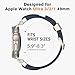 amBand Bands Compatible with Apple Watch Ultra 3/2/1 49mm, M1 Sport Series Rugged Durable Strap with Metal Connector to Match Ultra's Titanium Case for iWatch 49 mm Men Titanium/Navy Blue