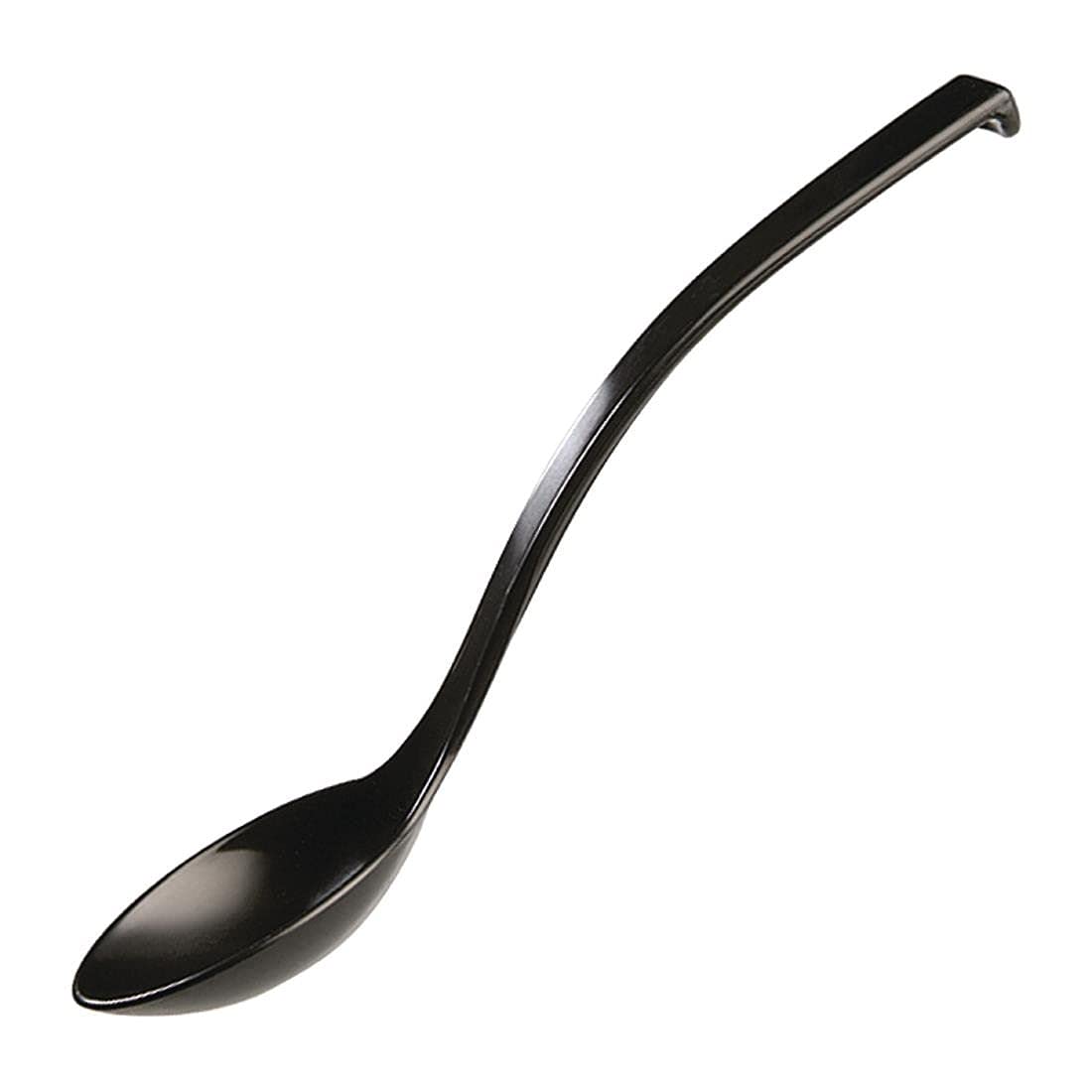 APS Black Deli Spoon 230mm(L). Pack quantity: 6. Colour: Black