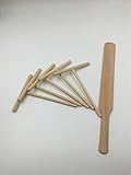 ASIBT 6-Piece Crepe Spreader & Spatula Set，All Natural Beechwood Construction From Indigo True Company