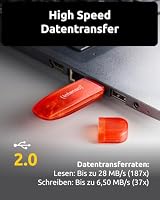 Intenso Rainbow Line 128 GB USB-Stick USB 2.0 Rot – Ansicht 3