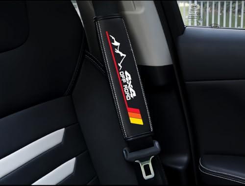 Image of 2PCS Car Seat Belt Cover Pad Seatbelt Pad Accessories (Offroad)