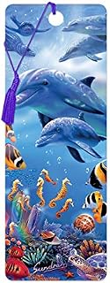 3D LiveLife Bookmark - Seahorse Kingdom from Deluxebase. A Sealife Bookmark with lenticular 3D Artwork Licensed from Renowned Artist Steve Sundram