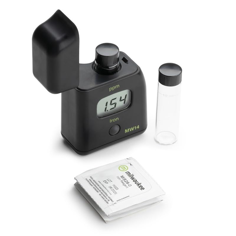 KIT Fotómetro Hierro + Pack 25 test reactivo hierro en polvo