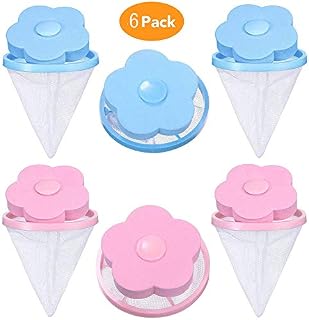PIVBY Dog Cat Pet Fur Remover Hair Catcher Reusable Washing Machine Floating Lint