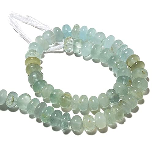 Aigue-marine perles pour créer des bijoux bohèmes chics
