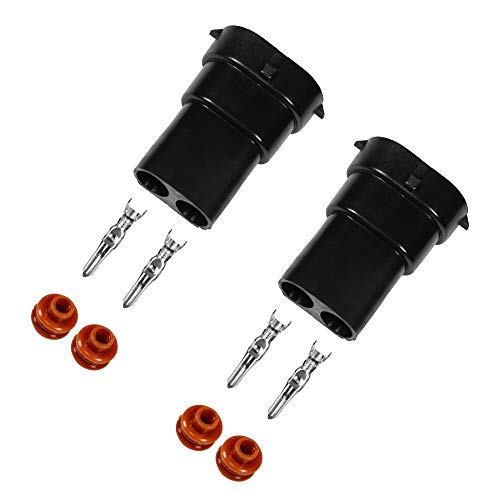 HUIQIAODS H8 H9 H11 880 881 Männliche weibliche Glühbirne Anschlussstecker der Klemmen HID Xenon Light Sockel (Buchsen Drahtverbinder)