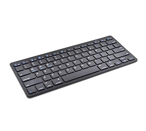 SMFR Wireless Keyboard, Multi Device Keyboard blackkeyboard for iPad, iPhone, Mac, iOS, Android, Windows