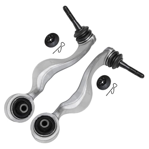 Image of Detroit Axle - RWD 4pc Front Control Arms for 2007-2012 Lexus LS460 2008 2009 2010 2011, 2 Upper Rearward Control Arm with Ball Joints 2 Lower Control Arms Replacement