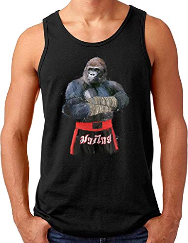 Débardeur Muay-Thai-Gorilla OM3 imprimé gorille ultra résistant pour club de boxe