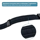 PetTec Hundehalsband aus Neopren & Nylon, Halsband mit Griff für kleine & große Hunde weich gepolstert (S-XL), äußerst robust & wasserabweisend, verstellbar, Set Halsband & Schleppleine