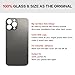 UooFide Rear Back Glass Replacement Cover Compatible with iPhone 13 Pro 6.1-Inches All Carriers (Graphite)