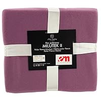 Coperta In Pile Viola Per Divano Letto - 150x200 Cm - Morbida, Leggera E Lavabile In Lavatrice