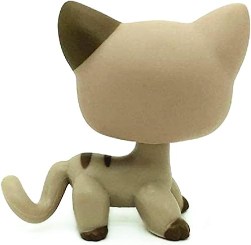 Miniatura 4 de Littest Pet Shop LPS - Gatito de pelo corto gris 468 con ojos azules para niños y niñas