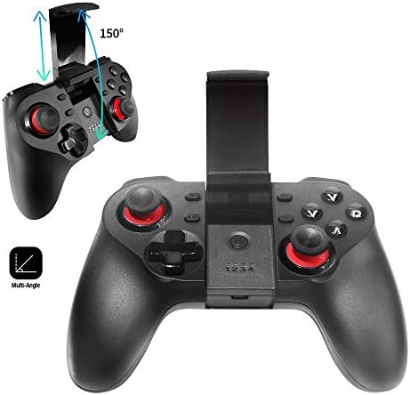 スマホコントローラーios Iphone アンドロイド のスマホ タブレット Windows に対応 日本語詳細説明書付き Pubg 荒野行動など各種ゲームに使用可能 ワイヤレス 無料アプリを使用しカスタマイズ可能 Sako