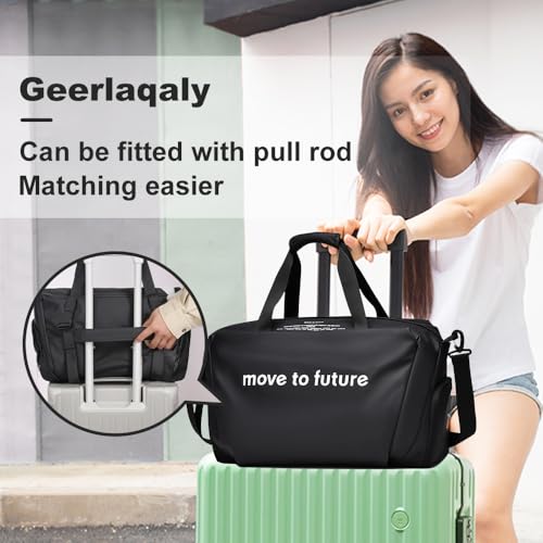 Geerlaqaly gym bag,expandable large capacity close fitting，daily commuting,sports,fitness,short distance travel,shoe cover4