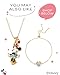 Disney Mismatched Mickey And Minnie Mouse Earrings for Official License, Silver-Plated Minnie and Mickey Stud Earrings