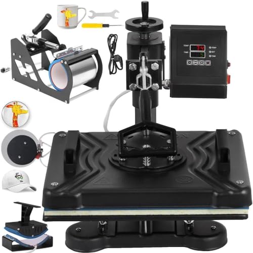 Heat Press 5In1 Digital Transfer Machine Sublimation miniatura 7