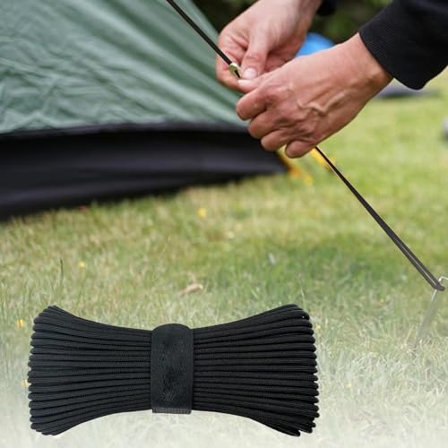 Corda Paracord, Corda de para serviço pesado | Corda de nylon longa e forte de 100 pés,Corda de barr