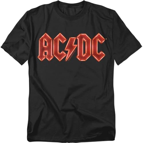 opfunk Unisex Adult ACDC Pwr Up Logo T-Shirt