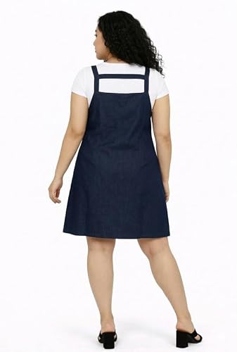 Generic navy blue denim dress – image 4