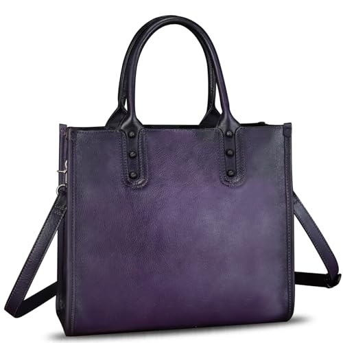 Genuine Leather Purses and Handbags for Women Tote Bag Vintage Crossbody Shoulder Bag Top Handle Bag Satchel3