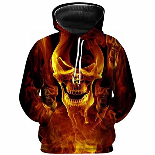 Sudaderas Finas Novedosas con Capucha Unisex con Estampado 3D para Parejas Sudadera con Capucha para Hombres Y Mujeresp Sudadera con Capucha M,XL Cover