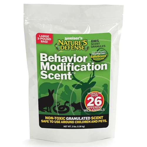 Nature's Defense Behavior Modification Scent, 3 lb Granules - 26+ Animals