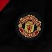 Manchester United FC Official Gift Mens Fleece Dressing Gown Robe Black XL