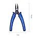 Beadthoven Split Ring Opening Pliers Tweezers Opener Tools Jewelry Making Tools Jump Ring Jewelry Pliers for Opening Split Ring or Key Chain Gunmetal Color 140mm