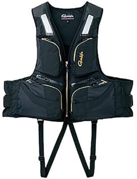 Amazon | がまかつ(Gamakatsu) フローティングベスト GM-2187 ブラック