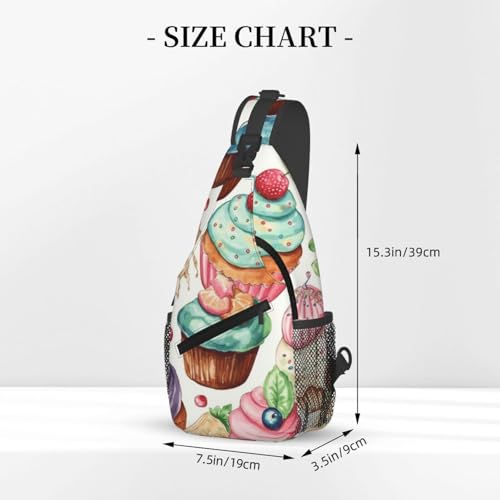 Bolso bandolera cruzado para viaje y senderismo miniatura 2